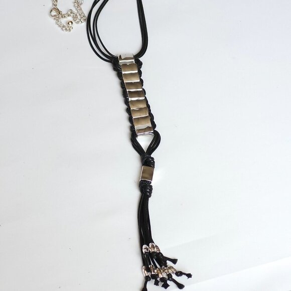 FUN NECKLACE JEWLLERY LOT of 6 Costume Jewelry Rosary Saber Tooth Necklace - Picture 7 of 7